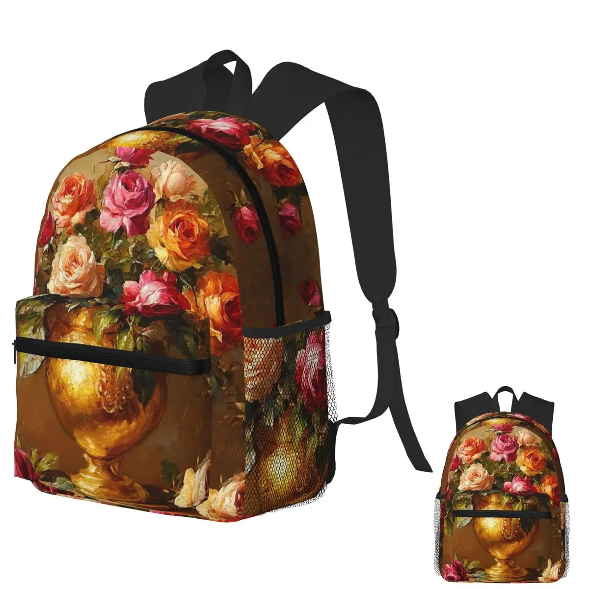 Unique Floral Romantic Nature Rose Student Backpack School Bag Hiking Travel Daypack for Men Women Bookbag Shoulder Bags
Unique Floral Romantic Nature Rose Student Backpack School Bag Hiking Travel Daypack for Men Women Bookbag Shoulder Bags