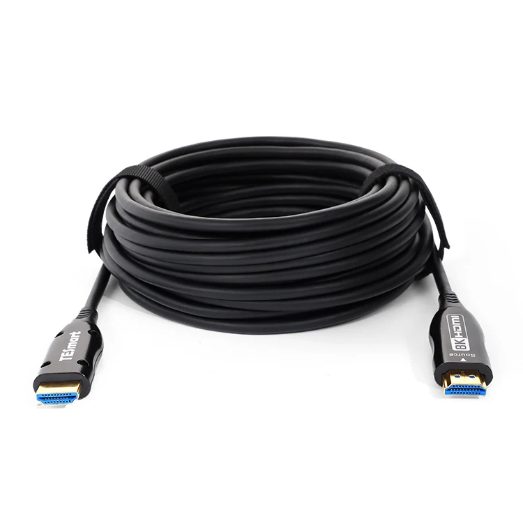 TESmart H D Fiber Optic Cable Support 48Gbps 8K 60Hz Audio Video Commonly Used Accessoires H D Kabel 5M 10M Fiber Optic Cords
TESmart H D Fiber Optic Cable Support 48Gbps 8K 60Hz Audio Video Commonly Used Accessoires H D Kabel 5M 10M Fiber Optic Cords