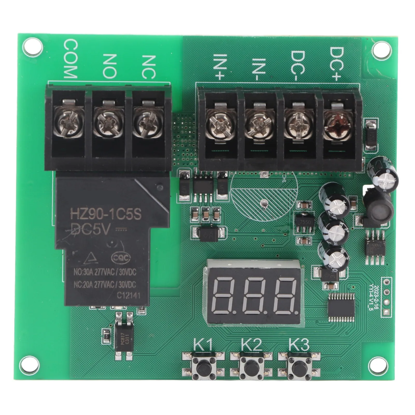 7‑30V 0‑30A Current Detection Sensing Module Overcurrent Relay Module Current Detection Relay Module YYI‑4
7‑30V 0‑30A Current Detection Sensing Module Overcurrent Relay Module Current Detection Relay Module YYI‑4