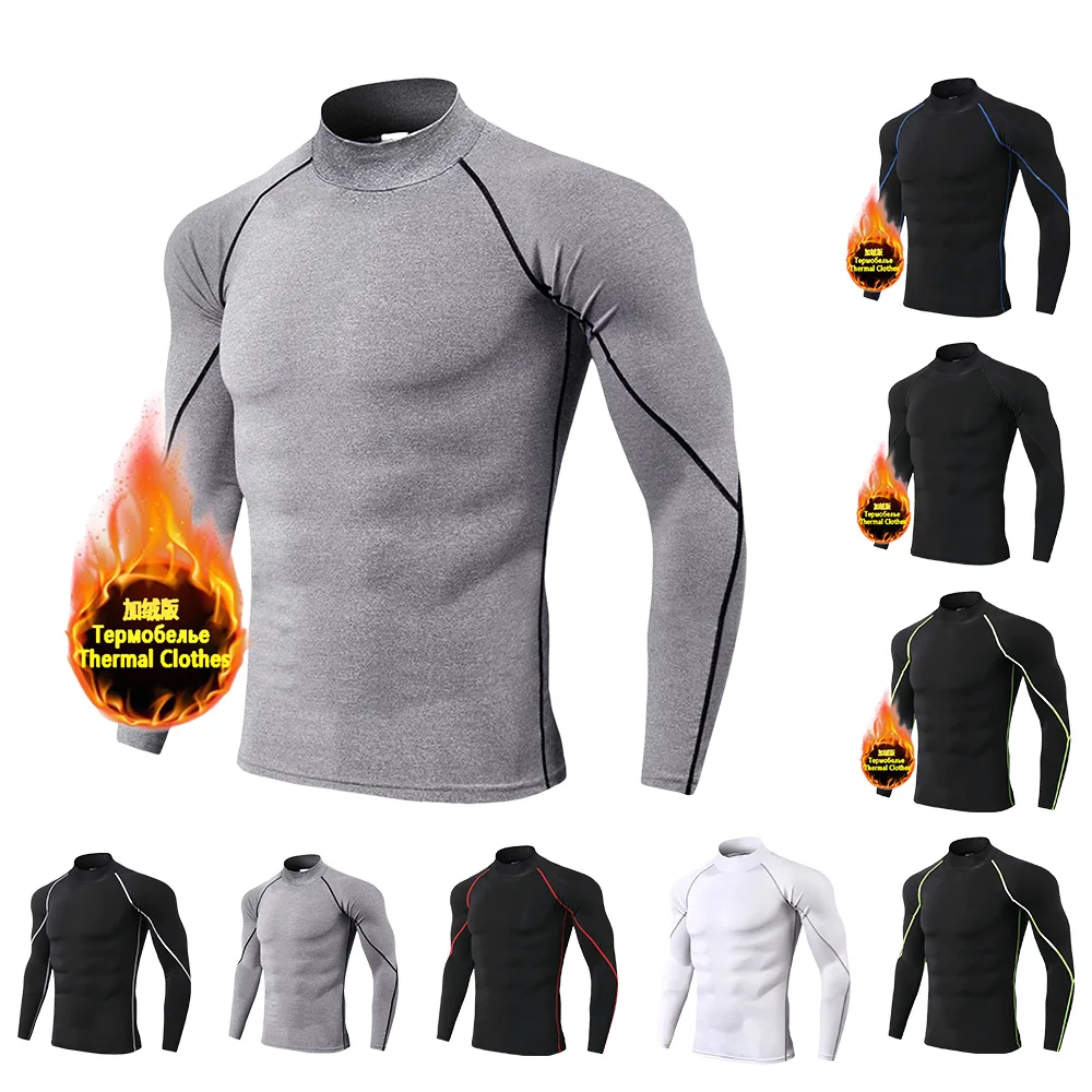 Winter Man Compression Shirt Cycling Clothing Warmth Shirt Warm Bottoming Shirt Men Compression T-Shirt Gym Sportswear 2024 New
Winter Man Compression Shirt Cycling Clothing Warmth Shirt Warm Bottoming Shirt Men Compression T-Shirt Gym Sportswear 2024 New