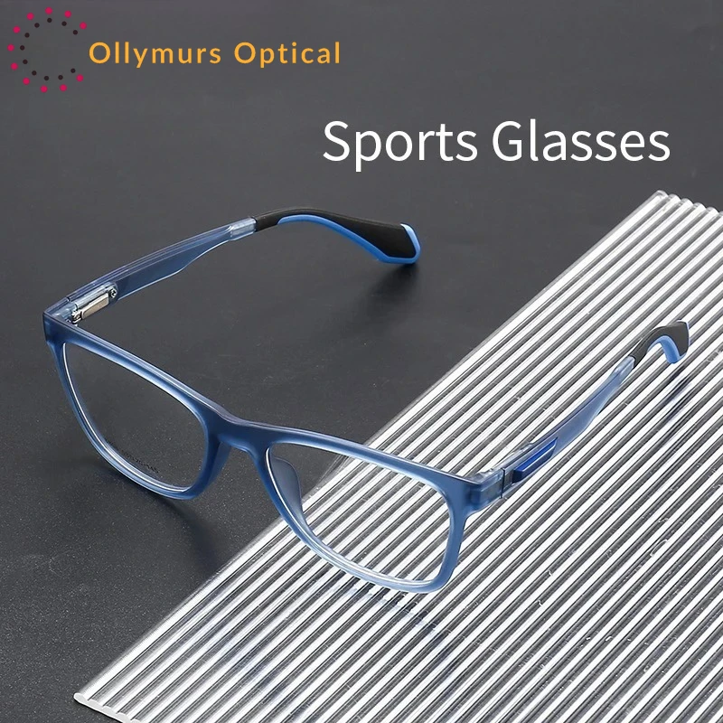 OLLYMURS TR90 Glasses Frame Ultra-light Sports Non-slip Men's Eyeglasses Frame Optical Prescription Eyewear Men 6808
OLLYMURS TR90 Glasses Frame Ultra-light Sports Non-slip Men's Eyeglasses Frame Optical Prescription Eyewear Men 6808