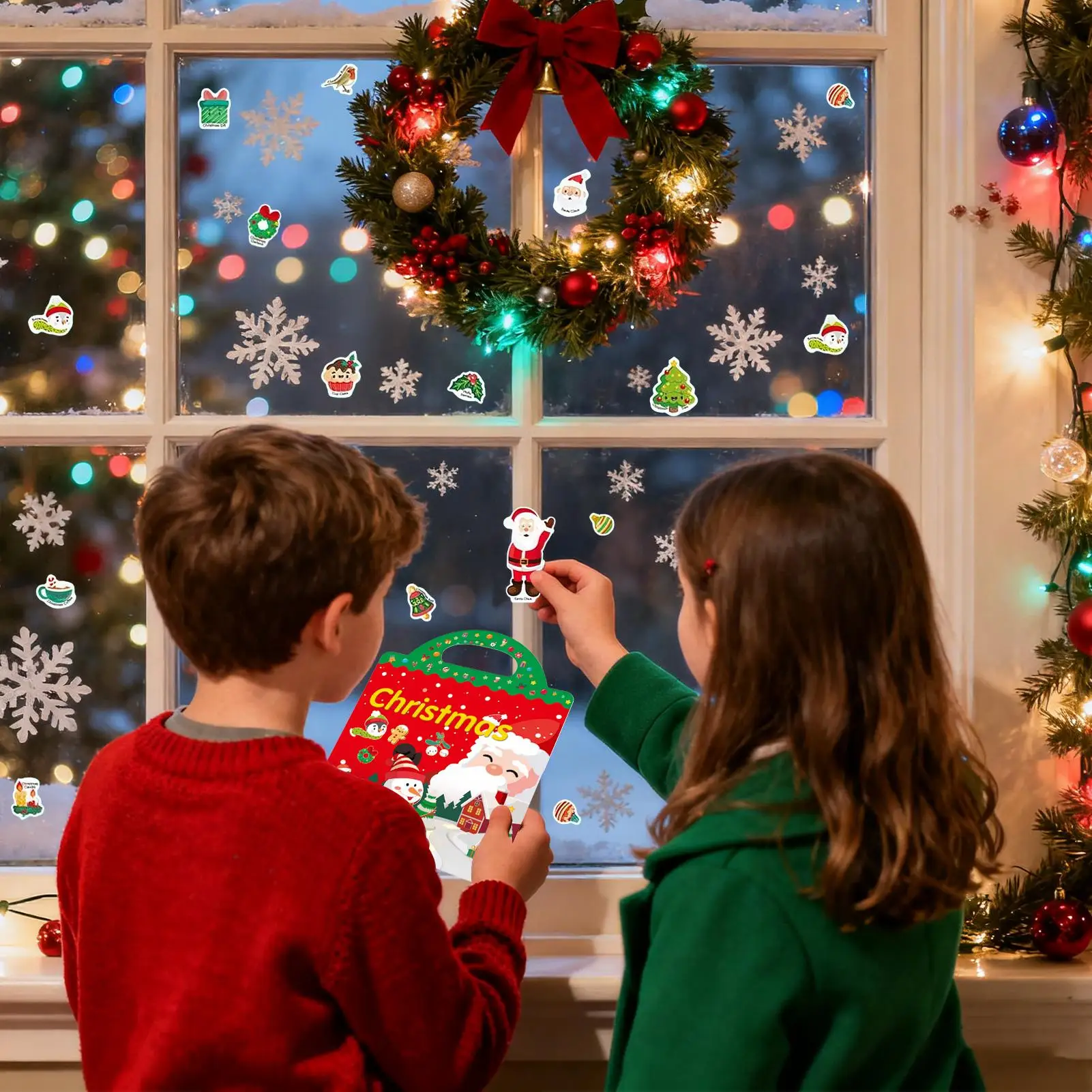 Christmas Sticker Books For Kids Stocking Stuffer Party Favors Christmas Sticker Activity Book For Preschool Daycare Boys Girls
Christmas Sticker Books For Kids Stocking Stuffer Party Favors Christmas Sticker Activity Book For Preschool Daycare Boys Girls