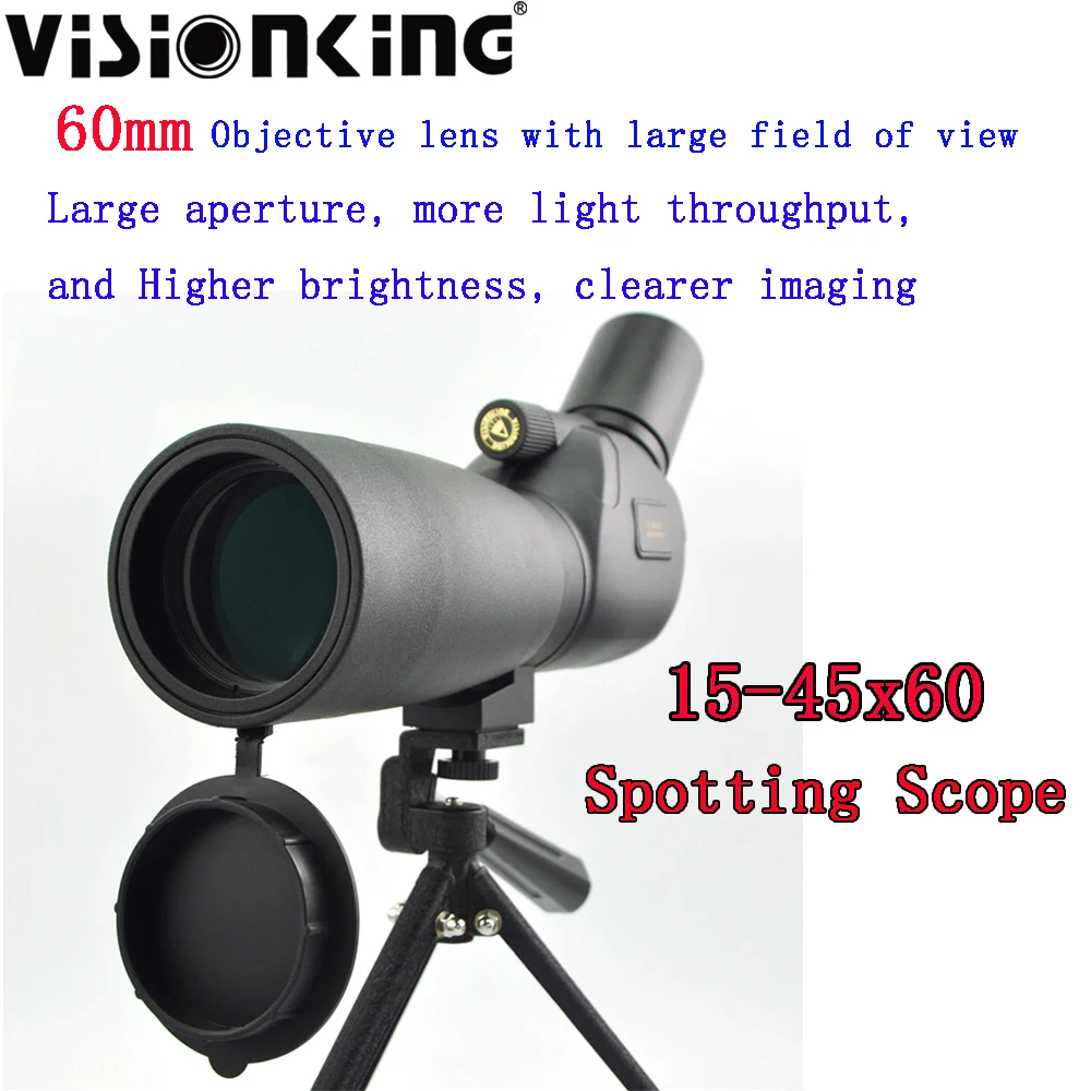 Visionking 15-45x60 HD зрительная труба FMC Bak4 призматический зум водонепроницаемый Монокуляр для стрельбы наблюдения за птицами телескоп для кемпинга
Visionking 15-45x60 HD зрительная труба FMC Bak4 призматический зум водонепроницаемый Монокуляр для стрельбы наблюдения за птицами телескоп для кемпинга