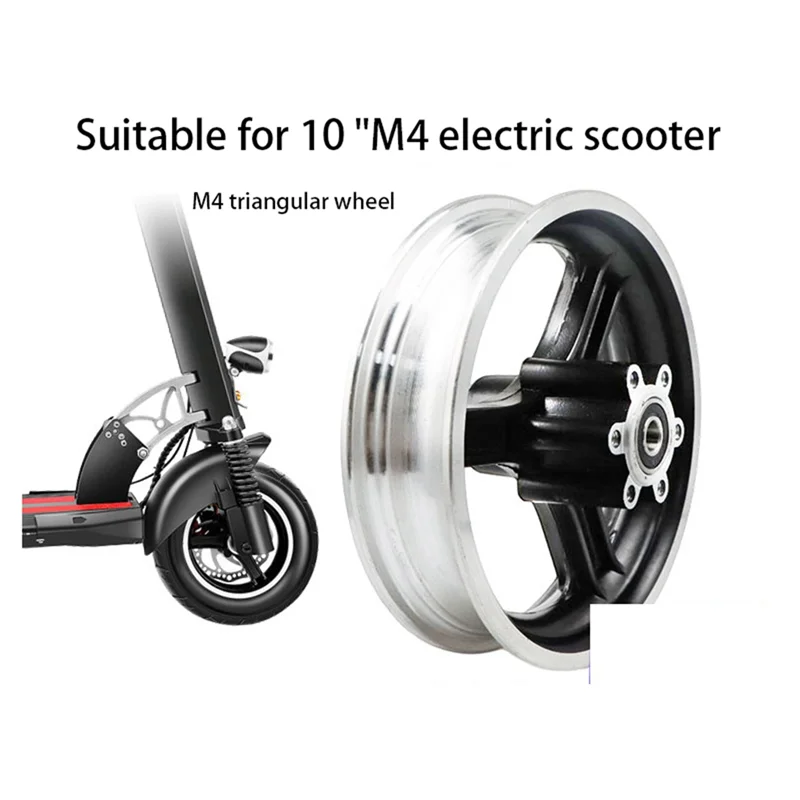10-Inch M4 Front Wheel Electric Scooter Wheel Hub Accessories for Kugoo Front Triangle Aluminum Alloy Wheel Hub jasmine
10-Inch M4 Front Wheel Electric Scooter Wheel Hub Accessories for Kugoo Front Triangle Aluminum Alloy Wheel Hub jasmine