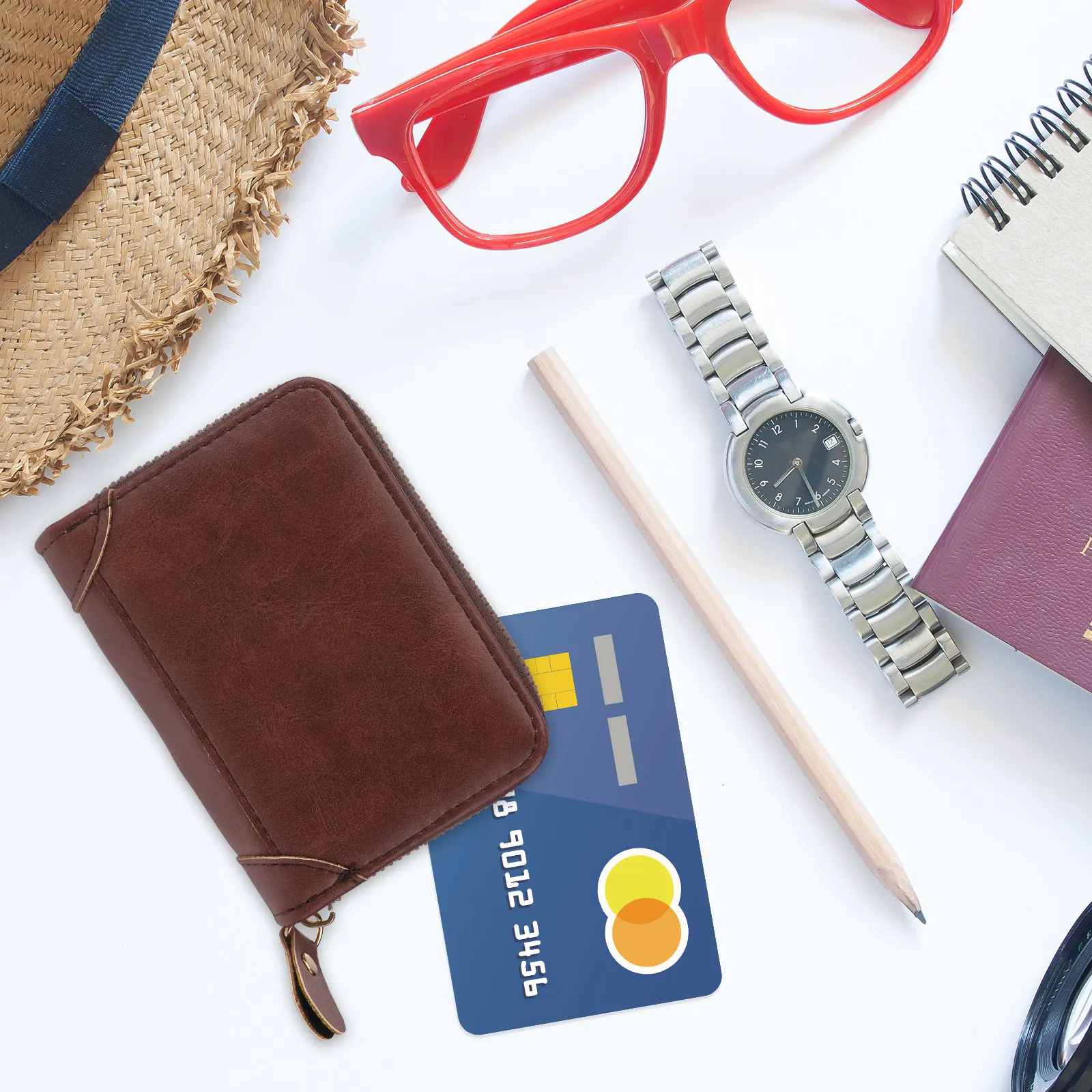 1Pcs Wallet Coffee Folding Billfold Rfid Antimagnetic Coin Pocket Large Capacity Certificate Storage
1Pcs Wallet Coffee Folding Billfold Rfid Antimagnetic Coin Pocket Large Capacity Certificate Storage