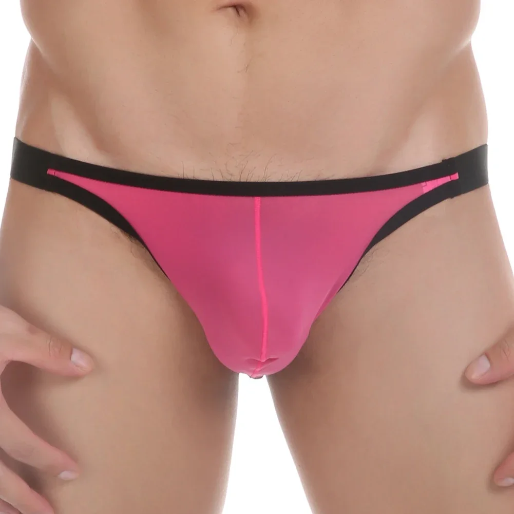 Men Sexy Lingerie Low Rise Sissy G-String Sheer Pouch Panties Comfortable Underpants Men Solid Briefs Soft Open Butt Thongs
Men Sexy Lingerie Low Rise Sissy G-String Sheer Pouch Panties Comfortable Underpants Men Solid Briefs Soft Open Butt Thongs