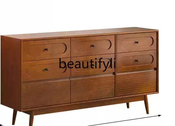American retro dining side cabinet medieval design modern simple decoration porch cabinet locker
American retro dining side cabinet medieval design modern simple decoration porch cabinet locker