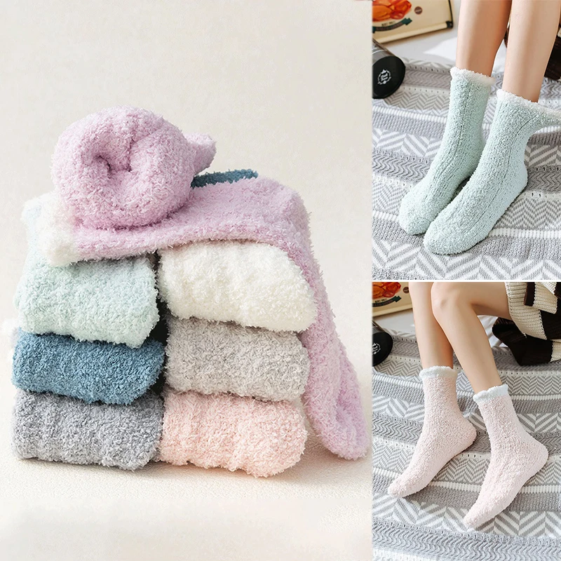 New Thermal Slipper Calf Socks Women Girls Short Socks Winter Plush Bed Socks
New Thermal Slipper Calf Socks Women Girls Short Socks Winter Plush Bed Socks