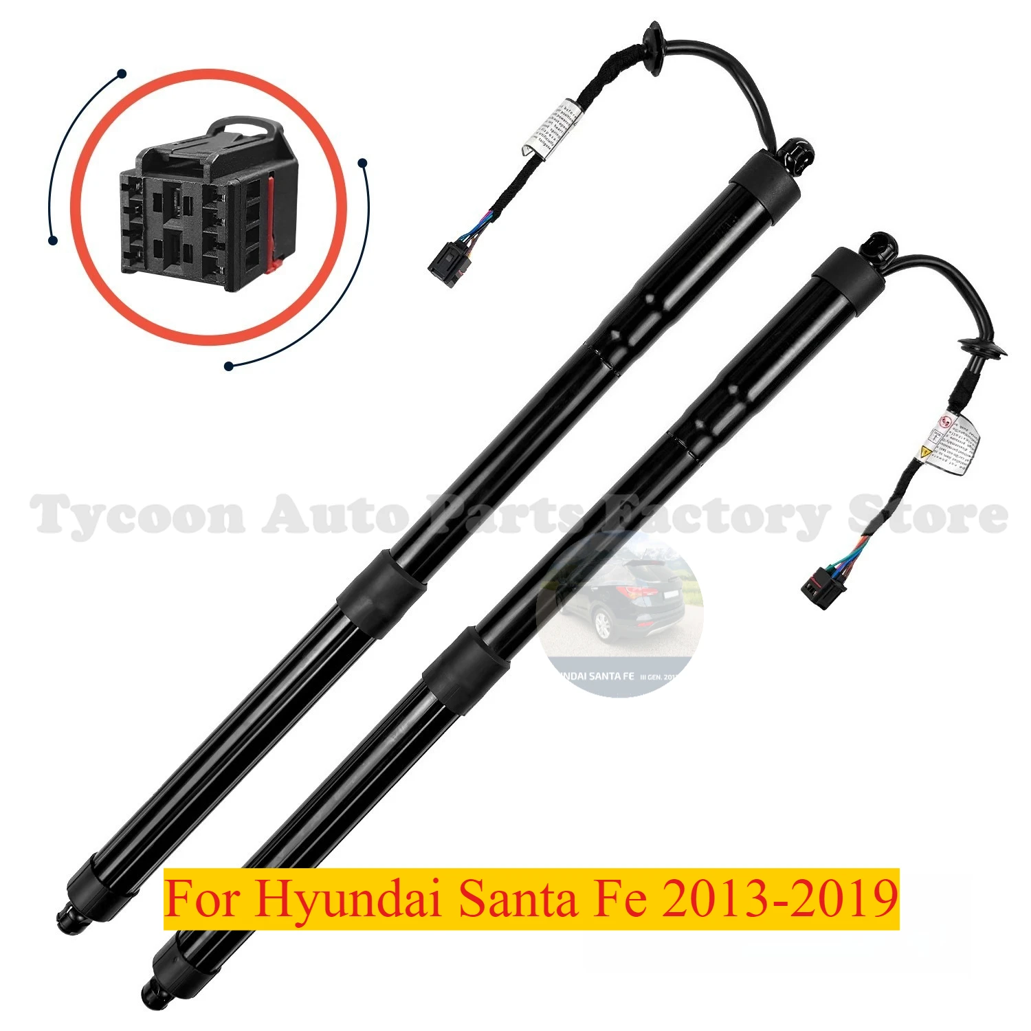 Electric Tailgate Strut For Hyundai Santa Fe 2013-2019 81780-B8101 Actuator Kit Sx Dx
Electric Tailgate Strut For Hyundai Santa Fe 2013-2019 81780-B8101 Actuator Kit Sx Dx