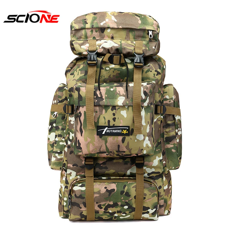 70L Outdoor Tactical Backpack Men's Travel Sports Bag Large Capacity Waterproof Bag Hunting Camping Climbing Bags XA583WA
70L Outdoor Tactical Backpack Men's Travel Sports Bag Large Capacity Waterproof Bag Hunting Camping Climbing Bags XA583WA