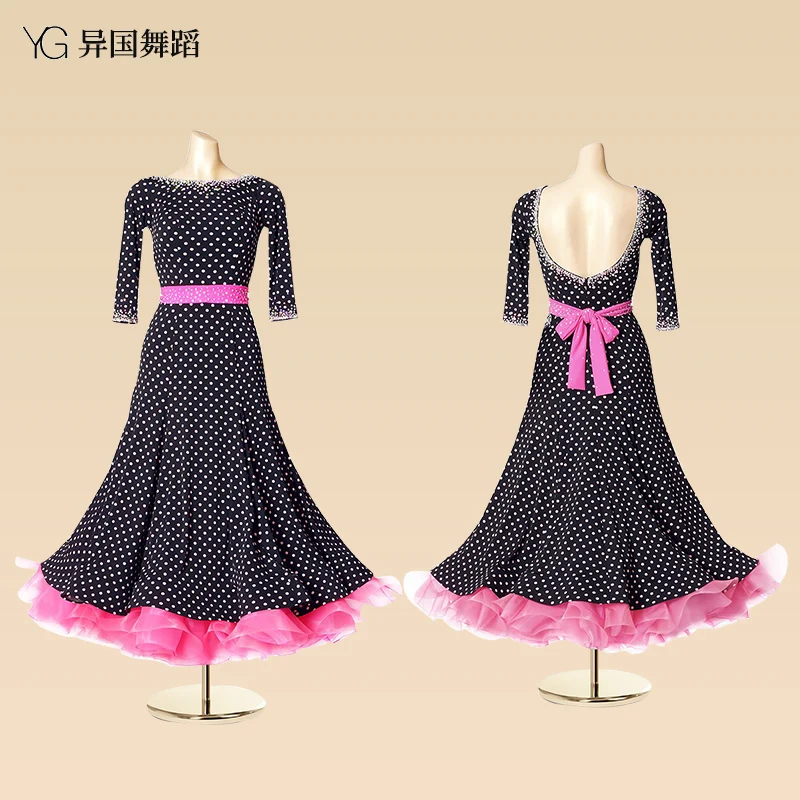 2022 Women New Ballroom Dance Competition Dress Waltz Dresses Standard Costumes W22013
2022 Women New Ballroom Dance Competition Dress Waltz Dresses Standard Costumes W22013