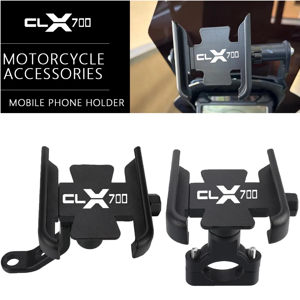 For CFMOTO CF MOTO CLX700 CLX CL-X 700 2020-2024 2025 Motorcycle Handlebar Mobile Phone Holder GPS Stand Bracket 700CLX CL-X700
For CFMOTO CF MOTO CLX700 CLX CL-X 700 2020-2024 2025 Motorcycle Handlebar Mobile Phone Holder GPS Stand Bracket 700CLX CL-X700