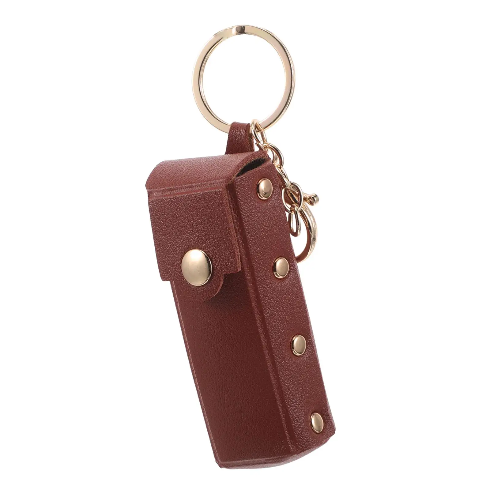 Lipstick Protective Holder Keychain Portable Sleeve for Lipstick Purse Lip Gloss Brown Mini Bag Wallet Pu Organizer
Lipstick Protective Holder Keychain Portable Sleeve for Lipstick Purse Lip Gloss Brown Mini Bag Wallet Pu Organizer
