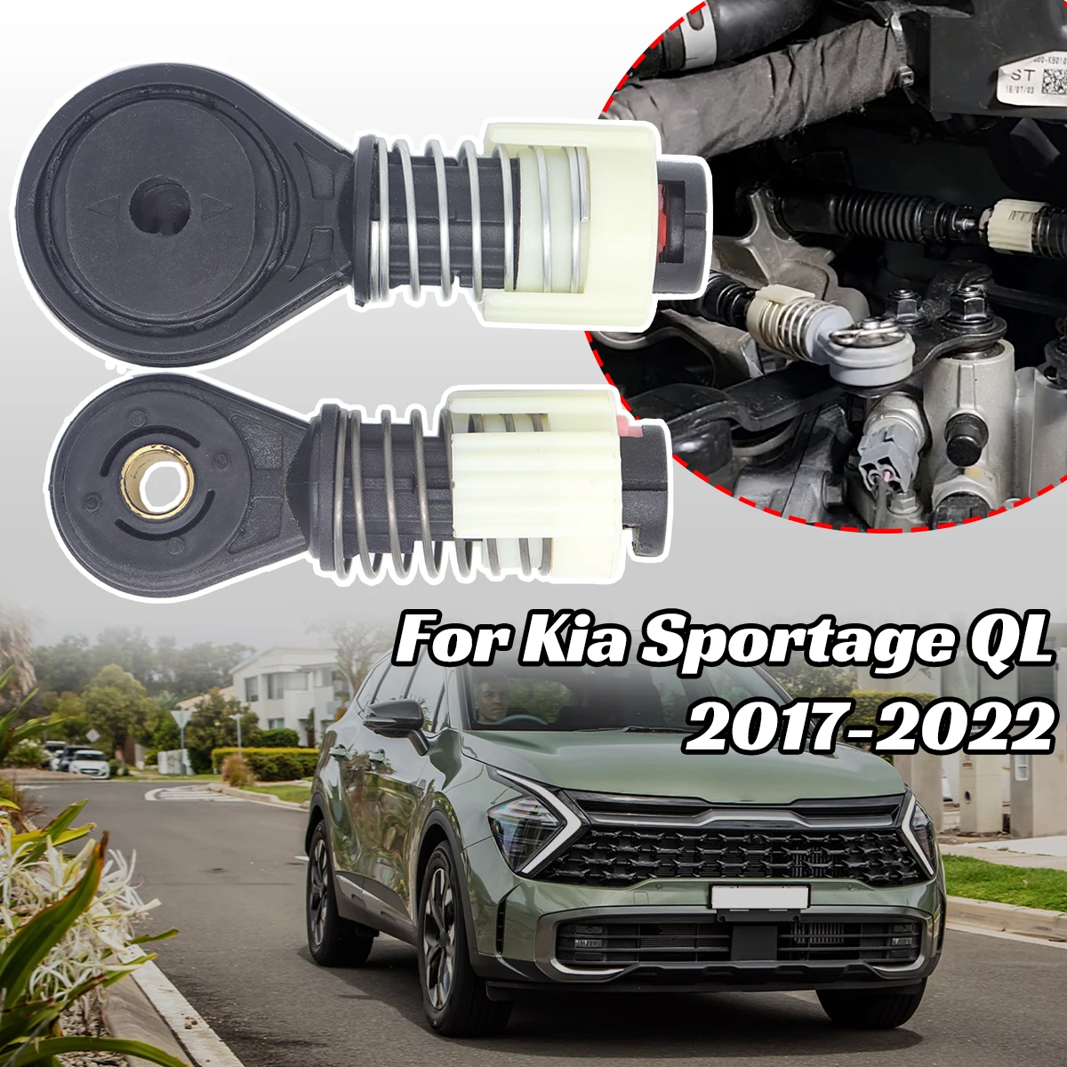 Gear Shift Cable Linkage Control Collet Selector End Rod Connect For Kia Sportage QL Rio Morning Soul PS Optima K5 JF Seltos SP 
Gear Shift Cable Linkage Control Collet Selector End Rod Connect For Kia Sportage QL Rio Morning Soul PS Optima K5 JF Seltos SP