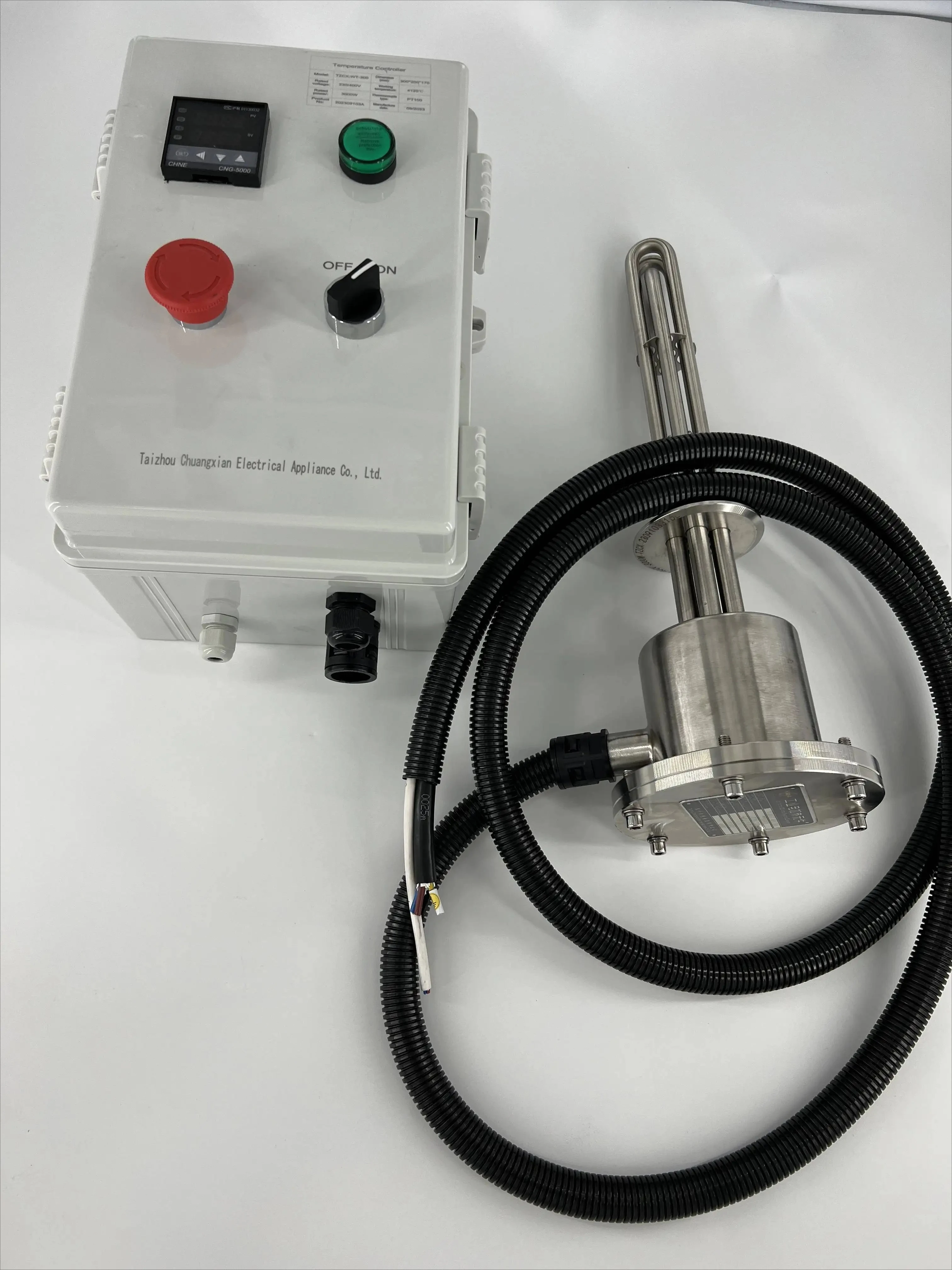 Exclusive Offers Custom Electric Tubular Immersion Heater Heating Element With Explosion Proof For Distiller
Exclusive Offers Custom Electric Tubular Immersion Heater Heating Element With Explosion Proof For Distiller