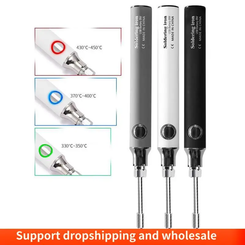 AA86 5V 8W Fast Charging Lithium Built-In Wireless Soldering Iron Set Portable Repair Welding Tools
AA86 5V 8W Fast Charging Lithium Built-In Wireless Soldering Iron Set Portable Repair Welding Tools
