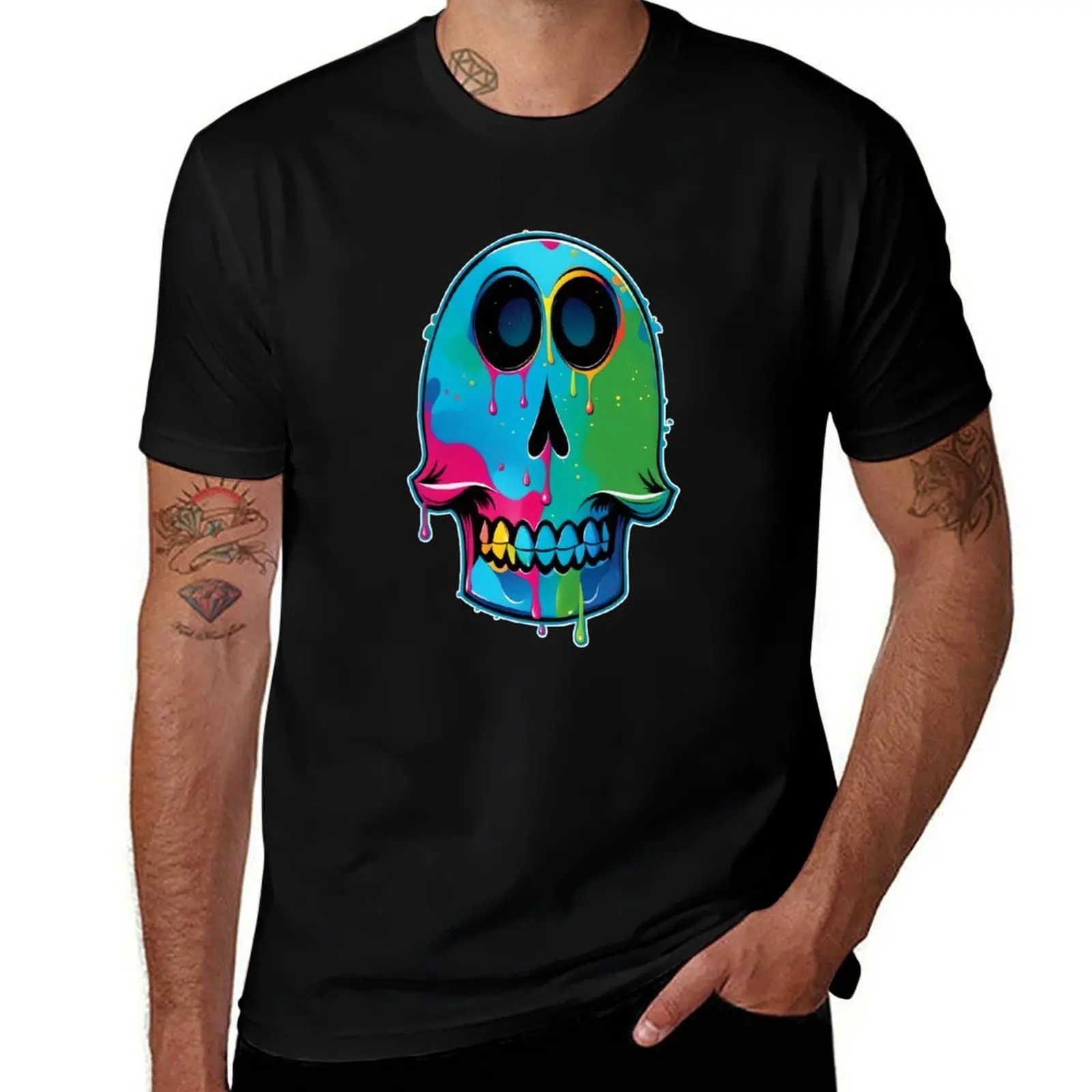 Drip & Grin: A Colorful and Playful Whimsical Skull Design T-Shirt g man t shirts for men man t shirt cotton T-Shirt
Drip & Grin: A Colorful and Playful Whimsical Skull Design T-Shirt g man t shirts for men man t shirt cotton T-Shirt