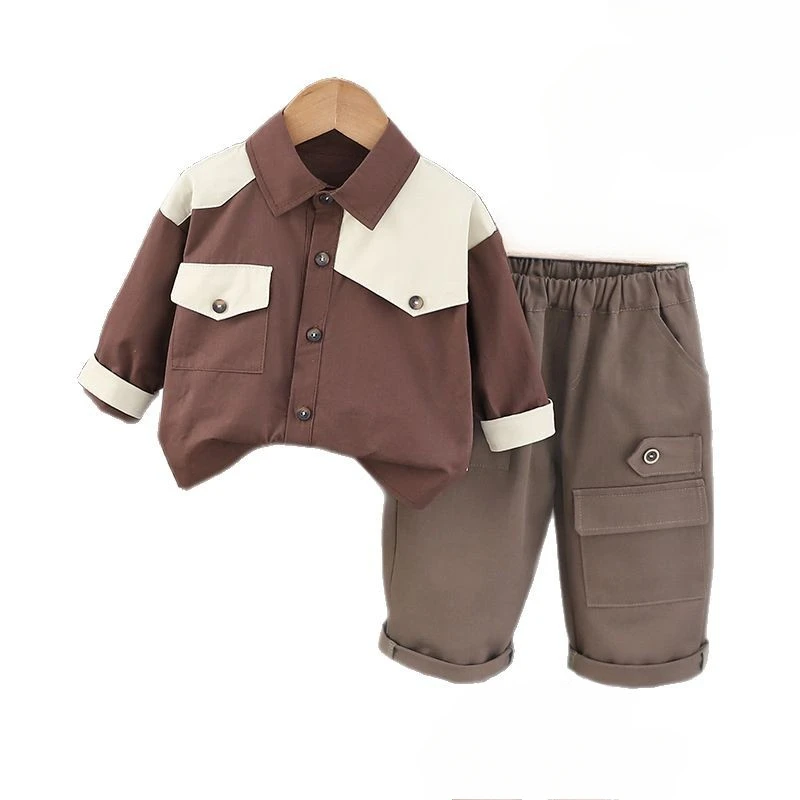 New Spring Autumn Baby Clothes Children Boys Long Sleeved Shirt Pants 2Pcs/Sets Kids Clothing Infant Costume Toddler Tracksuits
New Spring Autumn Baby Clothes Children Boys Long Sleeved Shirt Pants 2Pcs/Sets Kids Clothing Infant Costume Toddler Tracksuits