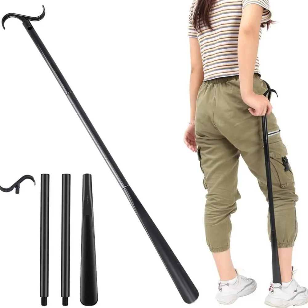 Adjustable Long-Handle Shoe Horn Portable Multi-Function Detachable Shoe Spatula Foldable ABS Shoes Socks Dressing Aids Seniors
Adjustable Long-Handle Shoe Horn Portable Multi-Function Detachable Shoe Spatula Foldable ABS Shoes Socks Dressing Aids Seniors
