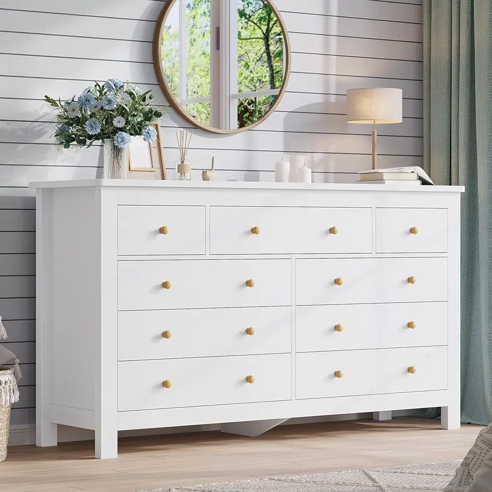 9 Drawer Storage Chest for Bedroom, Living Room, and Hallway with Ample Storage Space
9 Drawer Storage Chest for Bedroom, Living Room, and Hallway with Ample Storage Space