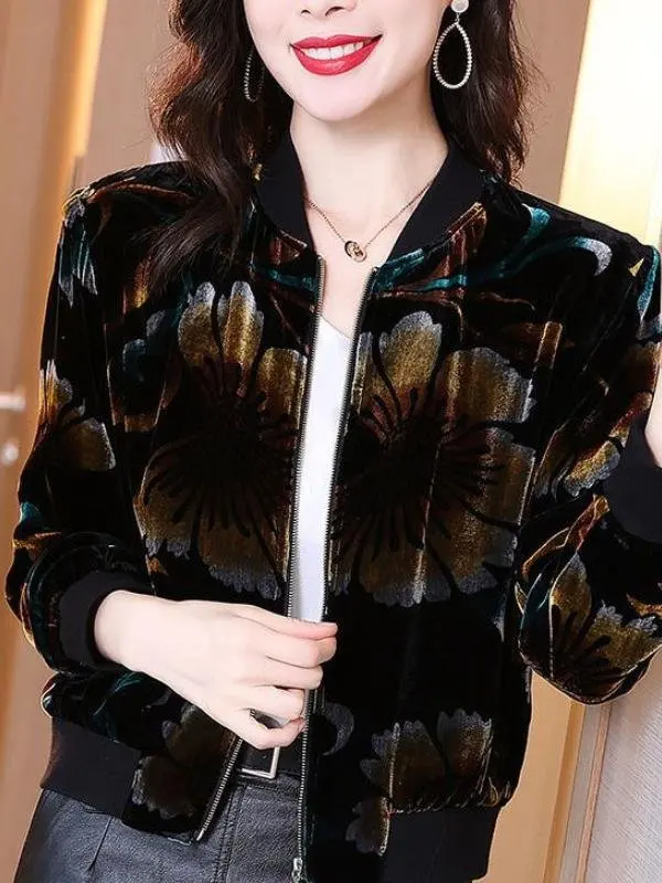 Autumn 2025 New Style Women's Baseball Jacket Velvet Long Sleeve Large Size Printed Fashionable Mom Clothes Standard Fit
Autumn 2025 New Style Women's Baseball Jacket Velvet Long Sleeve Large Size Printed Fashionable Mom Clothes Standard Fit