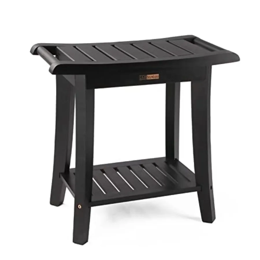 Bamboo Shower Bench side Shower Stool with Storage Shelf Spa Bath Chair for Bathroom Seat or Organizer for Livg Room Bedroom an
Bamboo Shower Bench side Shower Stool with Storage Shelf Spa Bath Chair for Bathroom Seat or Organizer for Livg Room Bedroom an