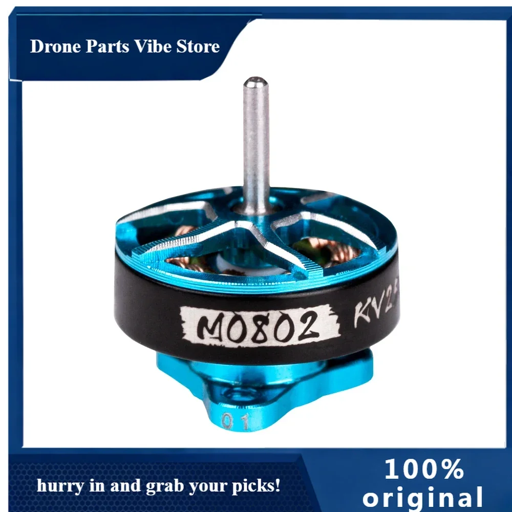 AP4PCS T-MOTOR TMOTOR 0802 M0802 25000KV 1S Brushless Micro Motor For 65MM 75MM FPV Racing Drone Tinywhoop Mobula6/7 Moblite6/7
AP4PCS T-MOTOR TMOTOR 0802 M0802 25000KV 1S Brushless Micro Motor For 65MM 75MM FPV Racing Drone Tinywhoop Mobula6/7 Moblite6/7