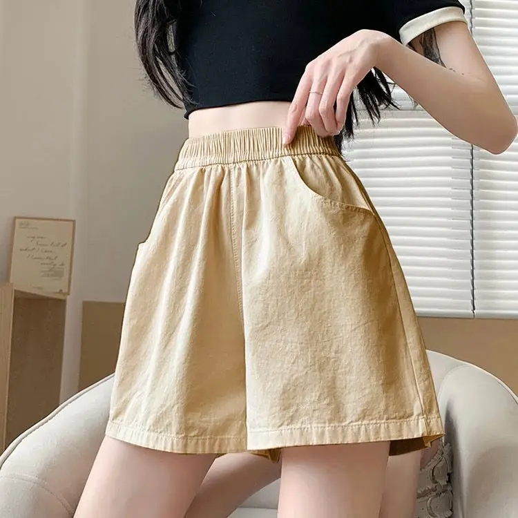 Women Shorts Cargo Pants Shorts Elastic Waist Short Pants Cotton Linen Pocket Summer Beach Solid Color Sliming Comfot Breathable
Women Shorts Cargo Pants Shorts Elastic Waist Short Pants Cotton Linen Pocket Summer Beach Solid Color Sliming Comfot Breathable