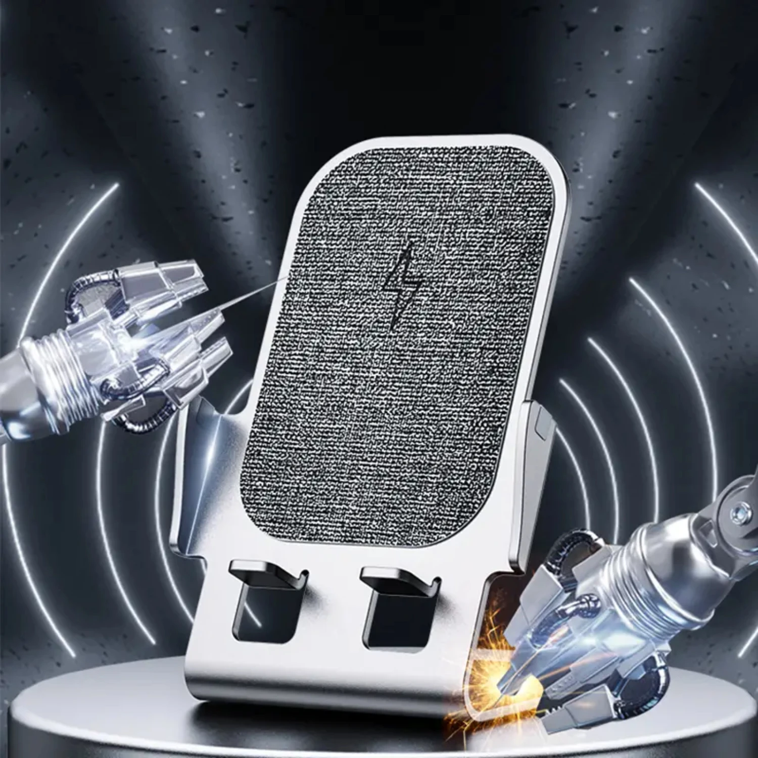 AZEADA Wireless Charger Stand 15W Fast Wireless Charging Station Ultra-Thin Aluminum Alloy Cell Phone Stands For IPhone 14/13/12
AZEADA Wireless Charger Stand 15W Fast Wireless Charging Station Ultra-Thin Aluminum Alloy Cell Phone Stands For IPhone 14/13/12