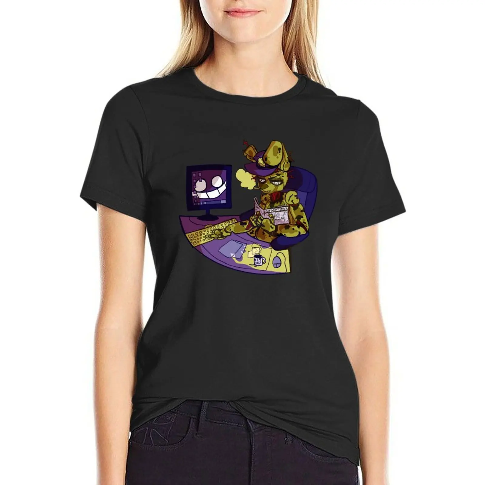 Workin' the Night Shift T-Shirt plus size tops anime clothes cute tops Women t-shirts
Workin' the Night Shift T-Shirt plus size tops anime clothes cute tops Women t-shirts