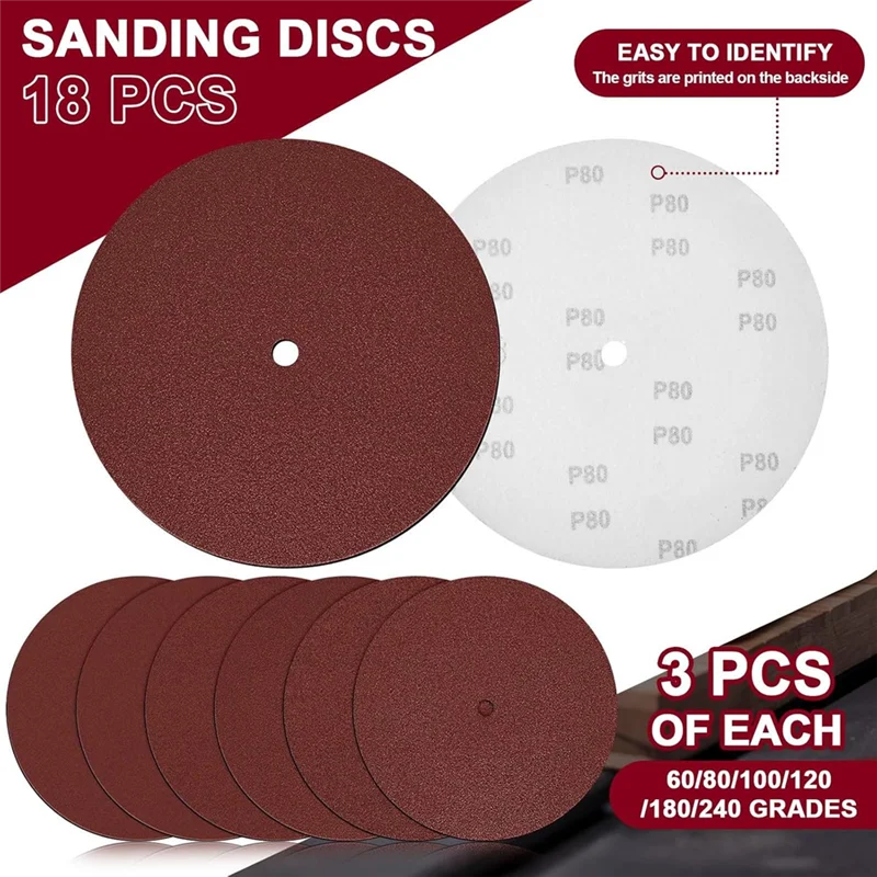 AAAC-10In Sanding Disc For Table Saw 5/8In Arbor Calibration Sanding Disc Balance Blade 18Sandpaper 60 80 100 120 180 240Grit
AAAC-10In Sanding Disc For Table Saw 5/8In Arbor Calibration Sanding Disc Balance Blade 18Sandpaper 60 80 100 120 180 240Grit