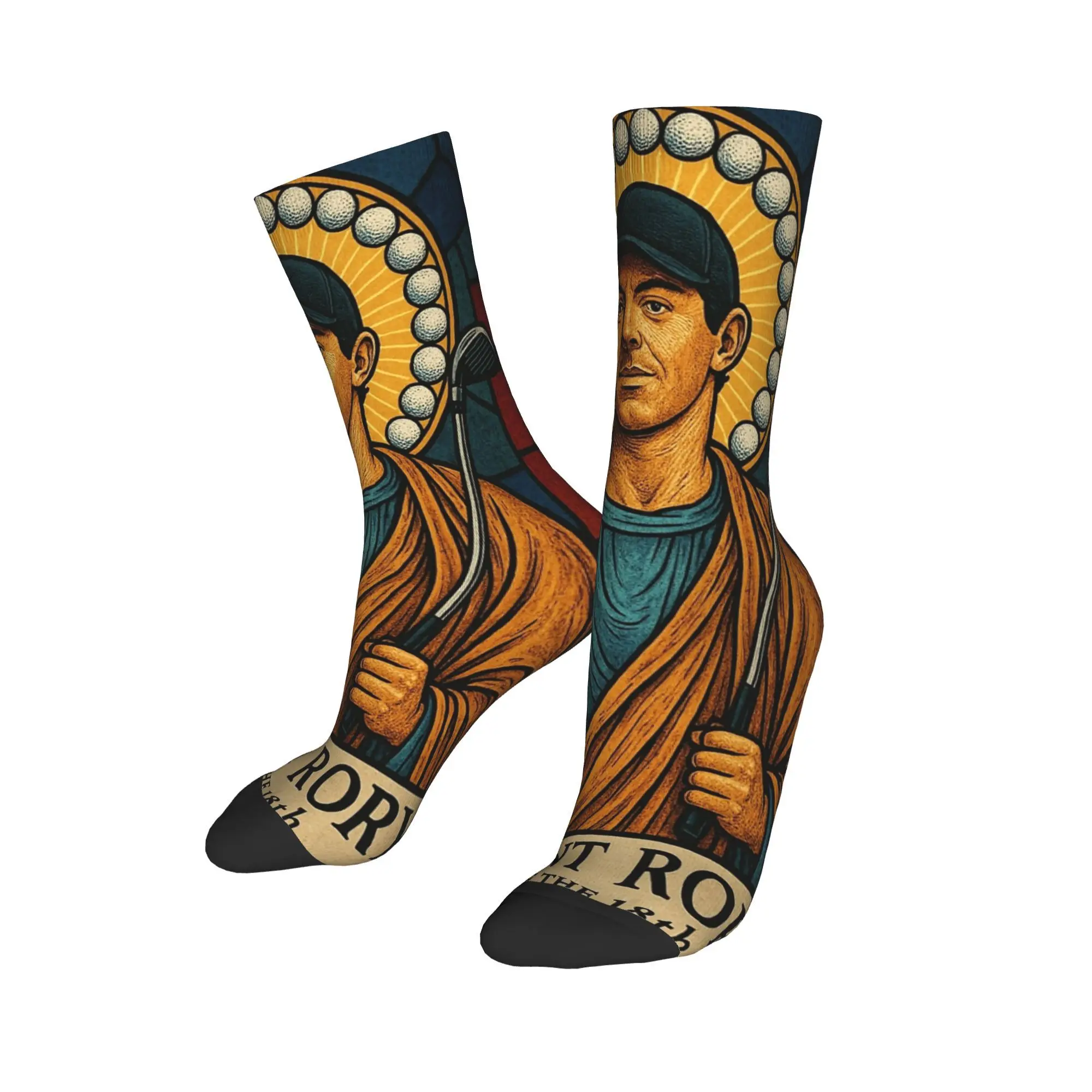 Fashion Men's Socks Harajuku Saint Rory of the 18th Rory McIlroy Sock Polyester Sport Women's Socks Spring Summer Autumn Winter
Fashion Men's Socks Harajuku Saint Rory of the 18th Rory McIlroy Sock Polyester Sport Women's Socks Spring Summer Autumn Winter