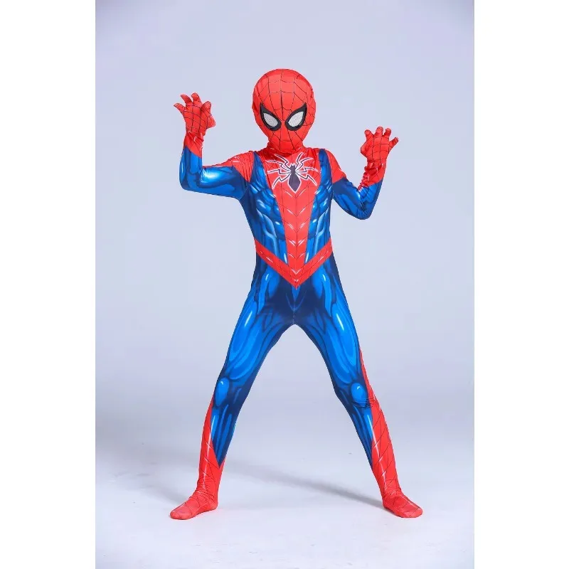 High Quality Superhero Spidermans Costume Bodysuit For Kids Adult Spandex Zentai Halloween Party Cosplay Jumpsuit 3D Style
High Quality Superhero Spidermans Costume Bodysuit For Kids Adult Spandex Zentai Halloween Party Cosplay Jumpsuit 3D Style