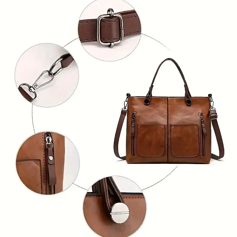 Faion Classical Sle Women's Bag Retro Crossbody Handbag Multi-Functional ABS Material Ladies Purse
Faion Classical Sle Women's Bag Retro Crossbody Handbag Multi-Functional ABS Material Ladies Purse