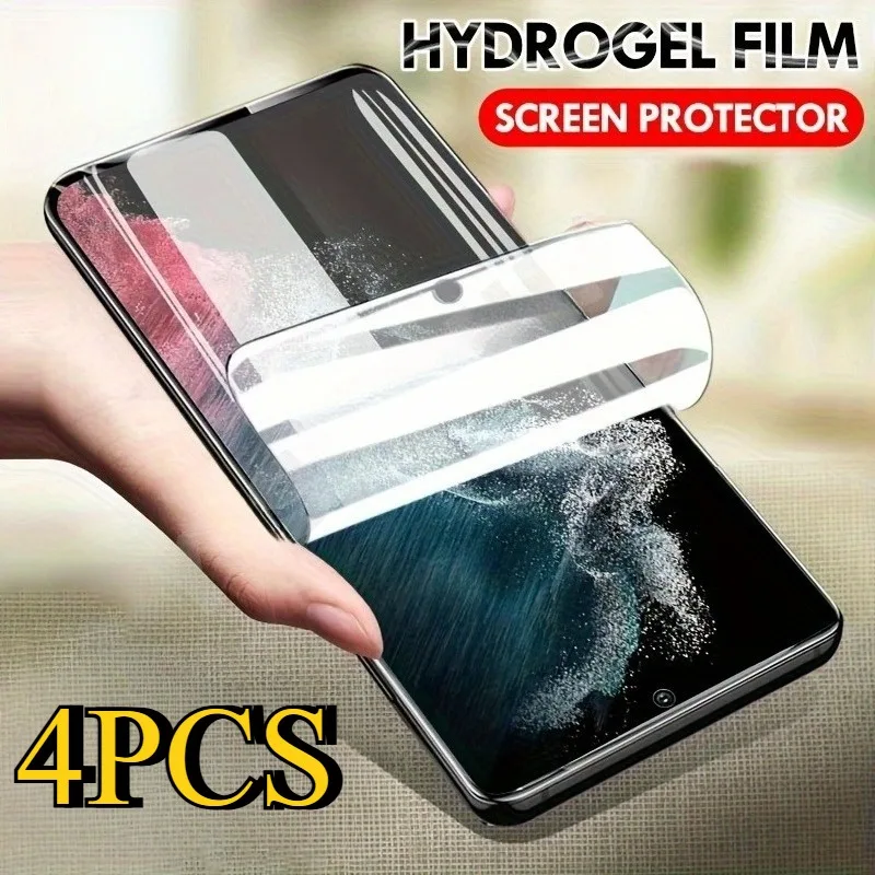 4Pcs Full Cover Hydrogel Film Screen Protector for Samsung Galaxy S25 S24 Ultra S23 S22 S21 S20 Ultra Plus S23 S24 FE Film
4Pcs Full Cover Hydrogel Film Screen Protector for Samsung Galaxy S25 S24 Ultra S23 S22 S21 S20 Ultra Plus S23 S24 FE Film