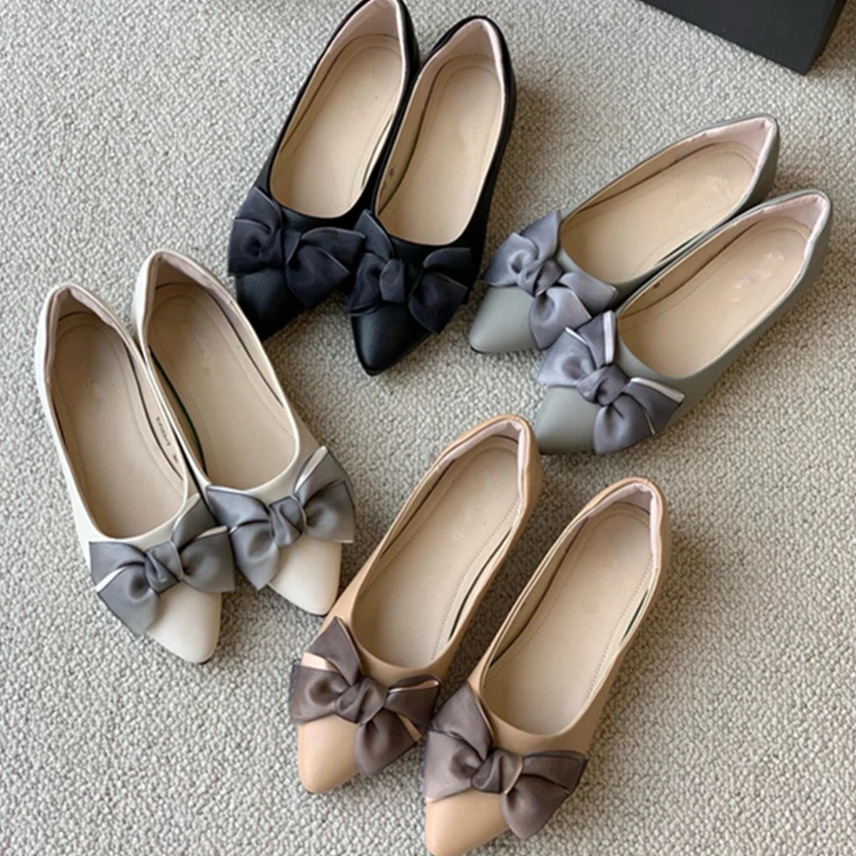 Jenny&Dave Minimalist Comfortable And Breathable Shoes Women Elegant Flat Shoes Fashion Ladies Bow Shoes Slip-On Loafers Women
Jenny&Dave Minimalist Comfortable And Breathable Shoes Women Elegant Flat Shoes Fashion Ladies Bow Shoes Slip-On Loafers Women