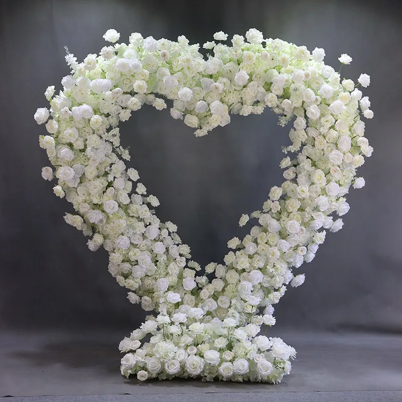 Wedding new heart-shaped shelf floral art shopping mall window exhibition hall display flower wedding background stage decoratio
Wedding new heart-shaped shelf floral art shopping mall window exhibition hall display flower wedding background stage decoratio
