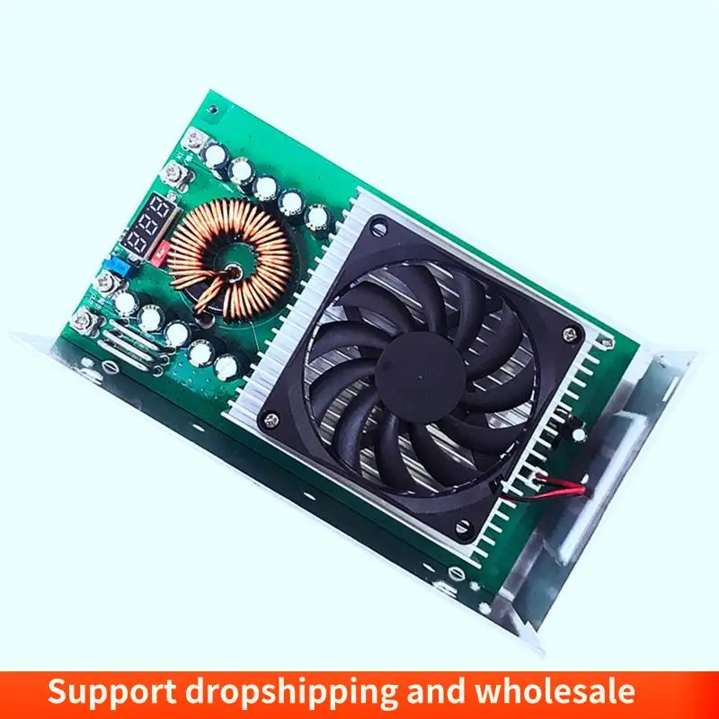 AA86 1500W 50A High Power DC-DC Power Supply Voltage Regulator 25-90V To 60V 48V 36V 24V 21V 12V Parts
AA86 1500W 50A High Power DC-DC Power Supply Voltage Regulator 25-90V To 60V 48V 36V 24V 21V 12V Parts