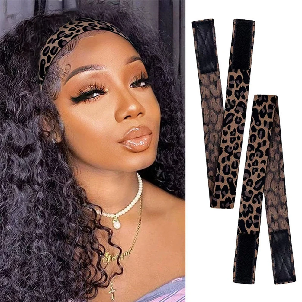 2pcs Adjustable Elastic Headband with Velcro 3*58cm To Lay Hairline Edges Wig Belt Tape for Grip Keeping Wigs in Place
2pcs Adjustable Elastic Headband with Velcro 3*58cm To Lay Hairline Edges Wig Belt Tape for Grip Keeping Wigs in Place