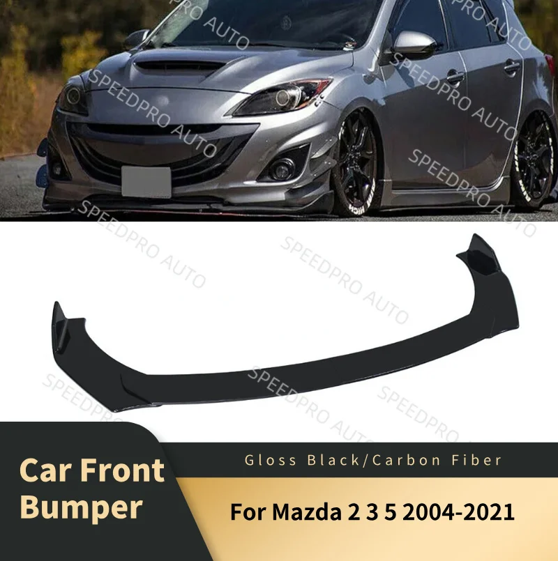 Передний бампер, сплиттер, спойлер для Mazda 2 3 5 2004-2021, автомобильный диффузор, спойлер, нижний бампер, отделка кузова, защита от царапин, черный 
Передний бампер, сплиттер, спойлер для Mazda 2 3 5 2004-2021, автомобильный диффузор, спойлер, нижний бампер, отделка кузова, защита от царапин, черный
