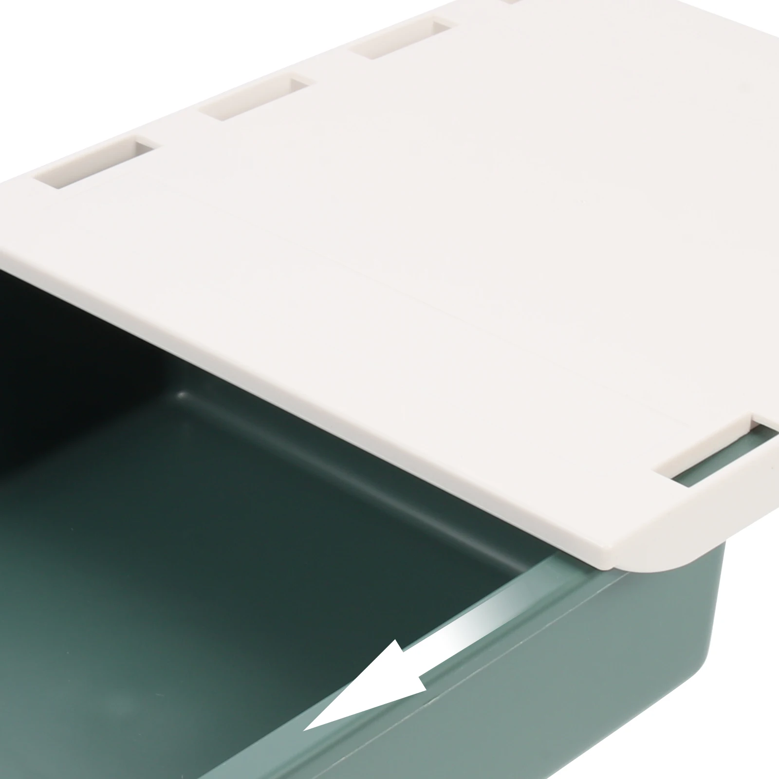 Adhesive Under Desk Drawer Storage Box Hidden Table Organizer No Punching for Office Bedroom Classroom Lightweight for Desk
Adhesive Under Desk Drawer Storage Box Hidden Table Organizer No Punching for Office Bedroom Classroom Lightweight for Desk