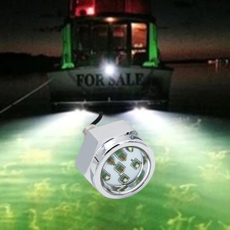1/2" NPT LED Drain Plug Boat Light 27W 45W DC10-30V 316L Stainless Steel Yacht Underwater Seawater Marine Docks Lamp Piscina
1/2" NPT LED Drain Plug Boat Light 27W 45W DC10-30V 316L Stainless Steel Yacht Underwater Seawater Marine Docks Lamp Piscina