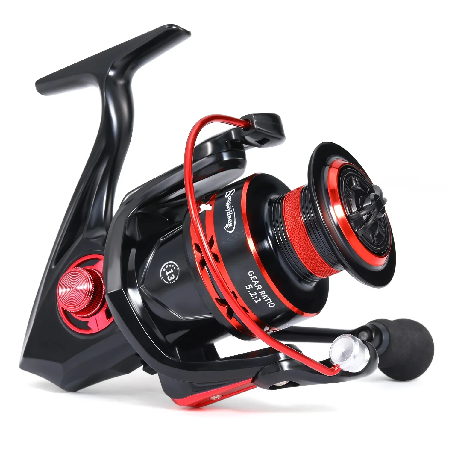 Fishing Reel 1000-7000 Spinning Reel Stainless Steel Bearing Spinning Fishing Reel 15KG Max For Carp Fishing Tackle Trip alarm
Fishing Reel 1000-7000 Spinning Reel Stainless Steel Bearing Spinning Fishing Reel 15KG Max For Carp Fishing Tackle Trip alarm