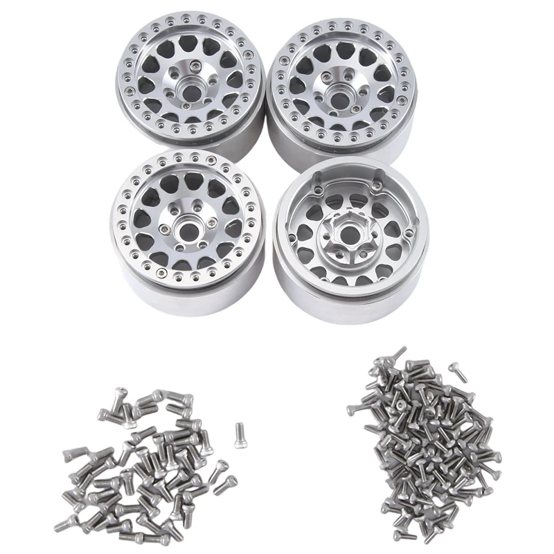 4PCS 1.9 Inch Metal Beadlock Wheel Hub Rim For 1/10 RC Crawler Car Axial SCX10 Traxxas TRX4 RC4WD D90 MST Redcat Gen8-A66M
4PCS 1.9 Inch Metal Beadlock Wheel Hub Rim For 1/10 RC Crawler Car Axial SCX10 Traxxas TRX4 RC4WD D90 MST Redcat Gen8-A66M