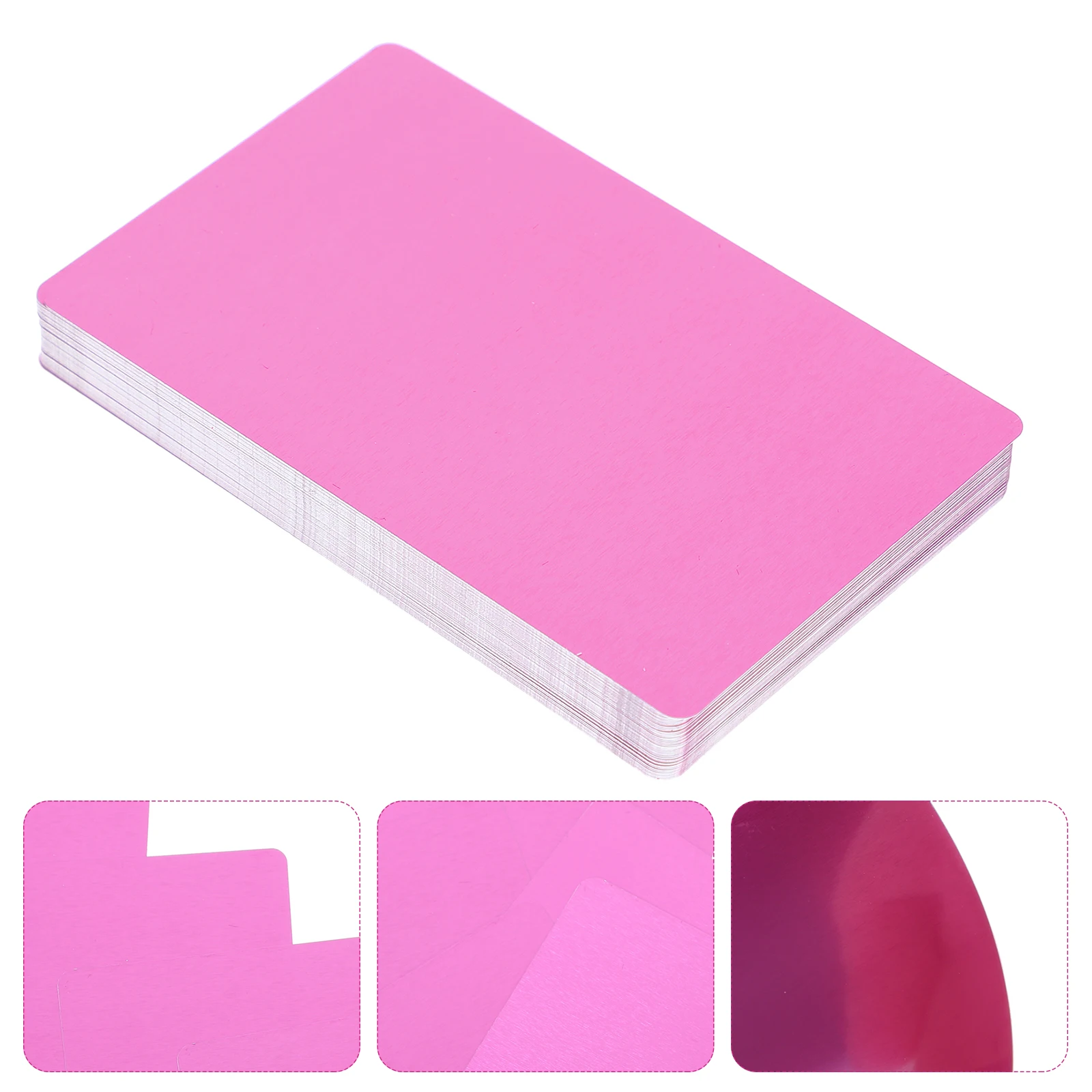 50Pcs Thin Colored Anodized Aluminum Business Card Set Standard Size Flexible for DIY Cnc Engraver Machine Engraving 
50Pcs Thin Colored Anodized Aluminum Business Card Set Standard Size Flexible for DIY Cnc Engraver Machine Engraving
