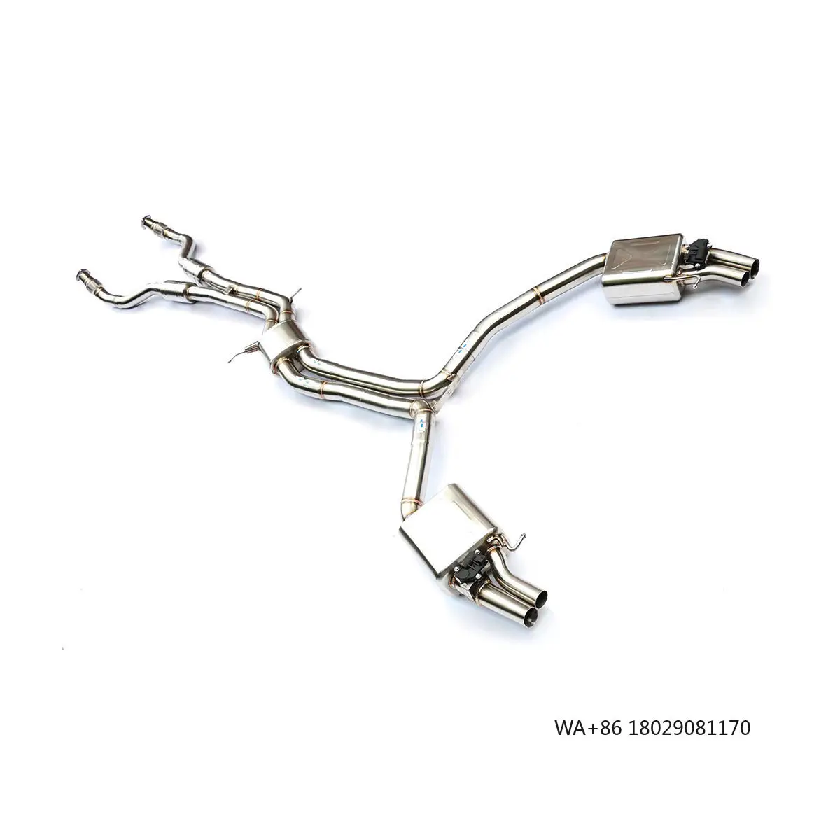 Car Valvetronic Muffler Valved Exhaust System for 2014-2025 95B 2.0/3.0T Catback 304 Stainless Steel with Downpipe
Car Valvetronic Muffler Valved Exhaust System for 2014-2025 95B 2.0/3.0T Catback 304 Stainless Steel with Downpipe