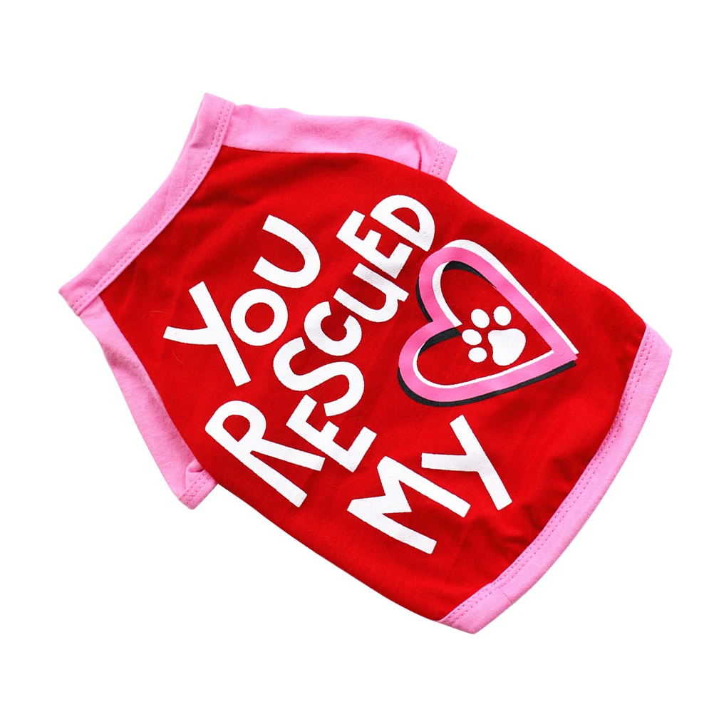 Dog Clothes Fashion Puppy Garment Durable Everyday Wear Sleeping Photos Small Breed Pet Shirt Dog Vest Trendy Design
Dog Clothes Fashion Puppy Garment Durable Everyday Wear Sleeping Photos Small Breed Pet Shirt Dog Vest Trendy Design