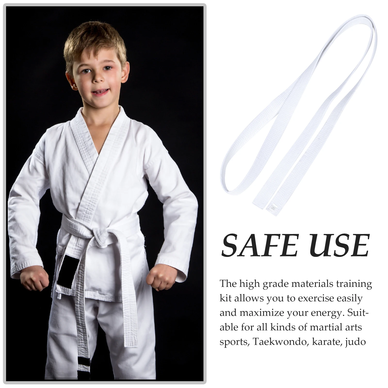 Karate Belt Taekwondo Belt Premium Lightweight Waist Band for Martial Arts Training Judo Karate Taekwondo Use Waist Band
Karate Belt Taekwondo Belt Premium Lightweight Waist Band for Martial Arts Training Judo Karate Taekwondo Use Waist Band