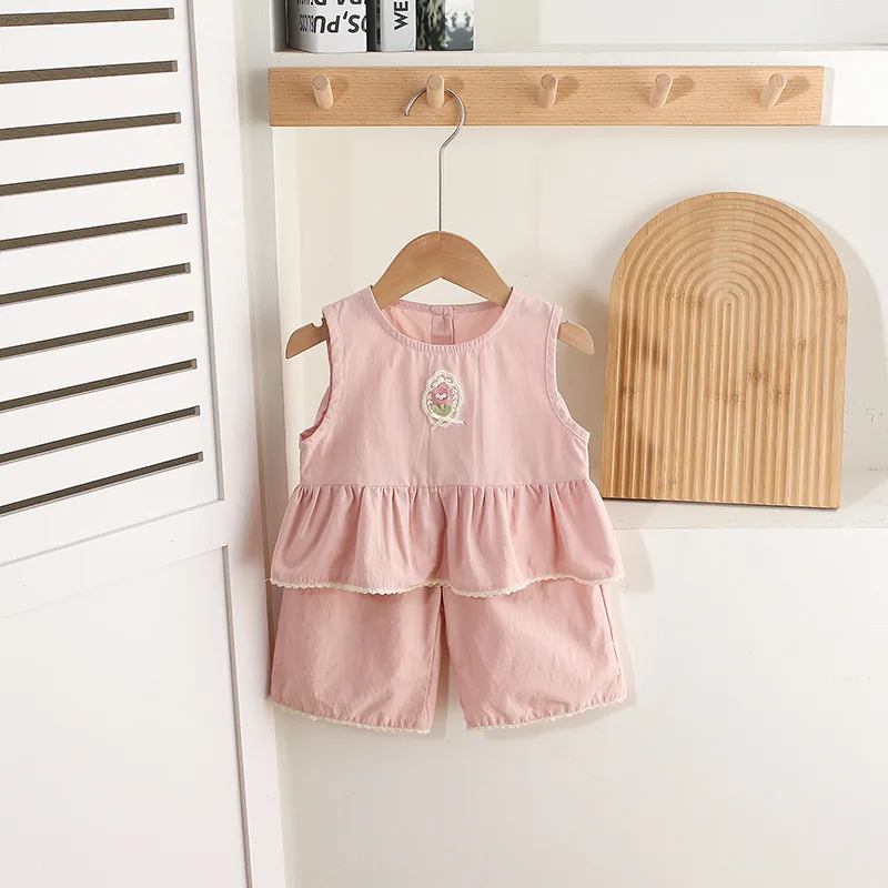 Baby Clothes Summer Girl Baby Set Thin Split One Year Old Fashionable Baby Summer Set Two Piece for Little Girls
Baby Clothes Summer Girl Baby Set Thin Split One Year Old Fashionable Baby Summer Set Two Piece for Little Girls
