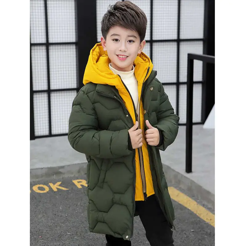 2023 Big Boys Jacket Winter Warm Thicken Teenager Kids Jackets Fashion Long Style Zipper Hooded Boys Coat 6 8 10 12 14 Years
2023 Big Boys Jacket Winter Warm Thicken Teenager Kids Jackets Fashion Long Style Zipper Hooded Boys Coat 6 8 10 12 14 Years